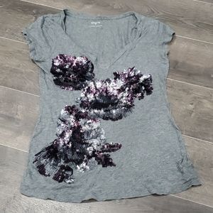 Express sequin t shirt